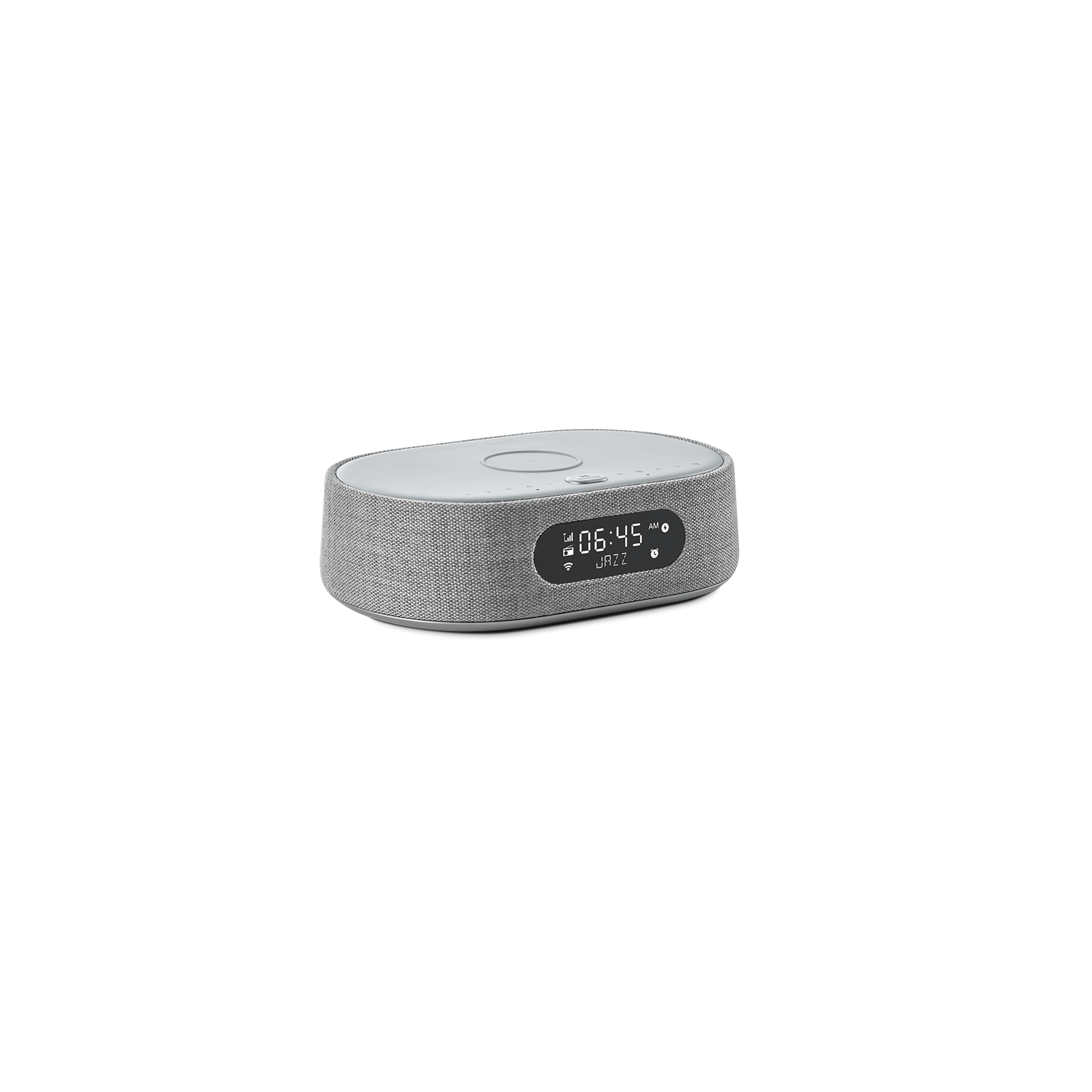 Harman Kardon Citation Oasis Fm Enceinte A Commande Vocale Avec Radio Reveil Et Recharge Sans Fil Du Telephone